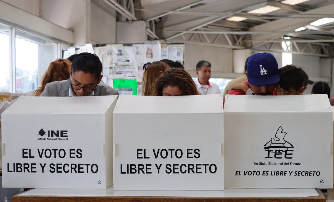 Votaciones para elección judicial el pasado domingo 1 de junio de 2025. Foto: EsImagen