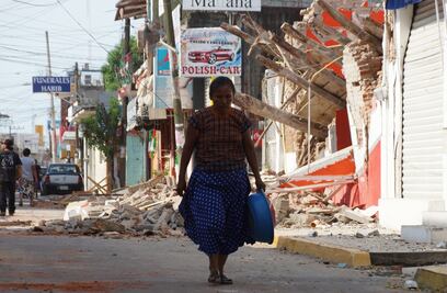 Brigadas de Sedatu recorren zonas afectadas de Oaxaca y Chiapas