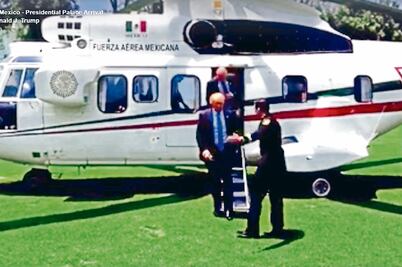 Donald Trump no entró como ilegal al país: Segob