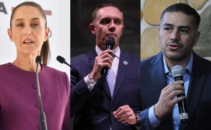 Claudia Sheinbaum se reúne con Adrián Rubalcava y Omar García Harfuch; ambos fueron citados en su casa