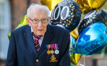Británico de 99 años recauda 12 millones de euros para lucha contra el coronavirus