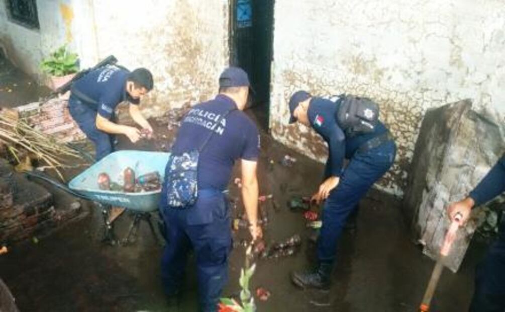 Tromba afecta también a Penjamillo, Michoacán