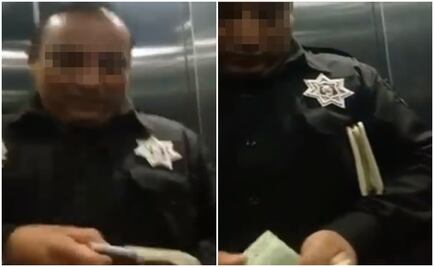 Separan a mando de Tlalnepantla que aparece en video recibiendo dinero