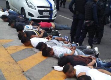 Dan prisión preventiva a 22 detenidos por balacera en avenida Tláhuac