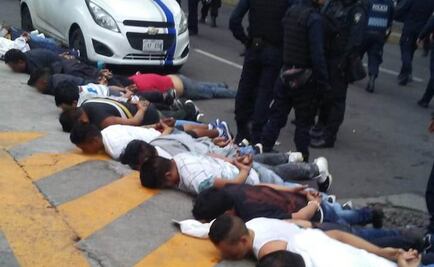 Dan prisión preventiva a 22 detenidos por balacera en avenida Tláhuac