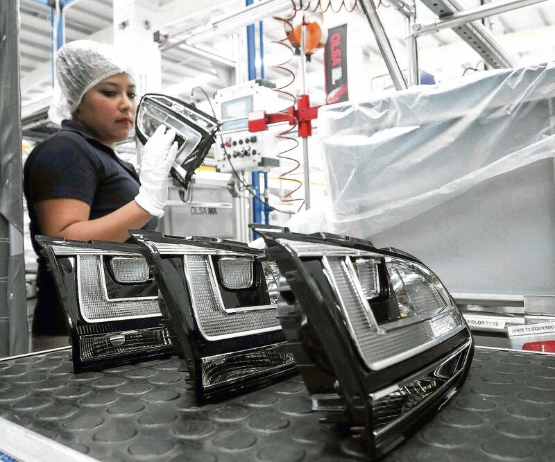 El sector de autopartes genera 90% de los empleos en la industria automotriz, de acuerdo con la firma Deloitte. Foto/ARCHIVO EL UNIVERSAL
