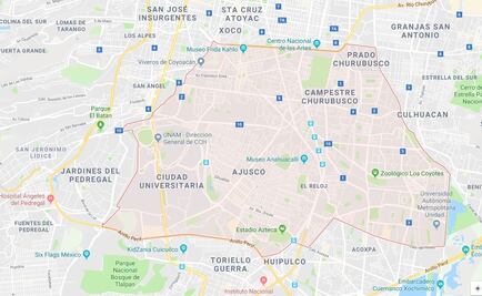 Se registra sismo con epicentro en Coyoacán