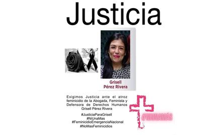 Cae en Edomex presunto feminicida de la activista Grisell Pérez; estuvo meses en la morgue sin ser identificada