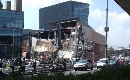 "Sentimos un movimiento y una nube de polvo se levantó", dice testigo del derrumbe en Artz Pedregal 