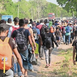 Más de 5 mil migrantes salen de Chiapas con destino a EU 