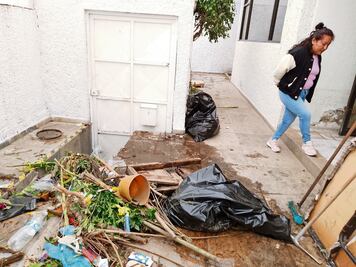 “Que arreglen el río o se volverá a desbordar”