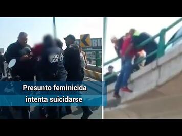 Presunto feminicida intenta suicidarse tras confesar crimen en Coacalco