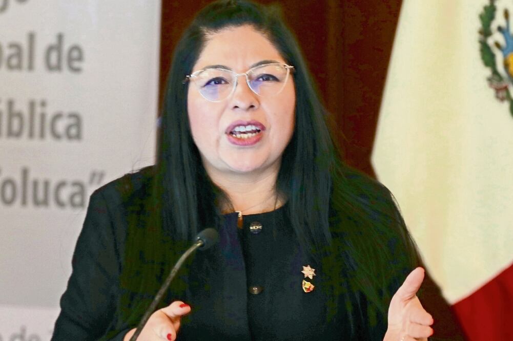 El problema. Maribel Cervantes explicó que el hacinamiento en las prisiones impide aplicar un programa efectivo de reinserción social. / JORGE ALVARADO. EL UNIVERSAL