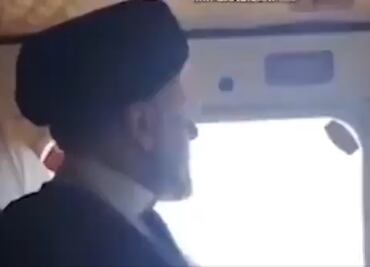 Difunden el que sería el último video de Ebrahim Raisi en el helicóptero antes de caer en Irán