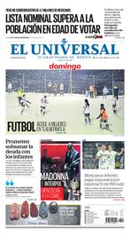 Portada impresa 21 de abril de 2024