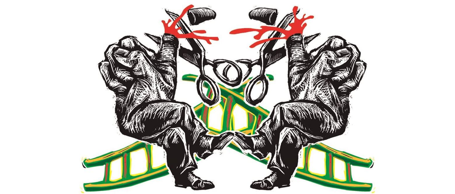 La ruptura en el grupo gobernante