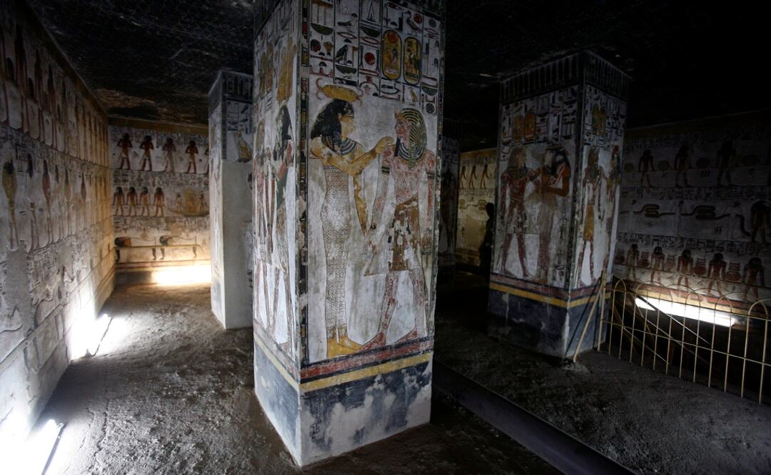 El hallazgo se realizó a unos 400 metros del templo del faraón Seti I, cuya tumba fue reabierta a inicios de noviembre. Foto: Archivo