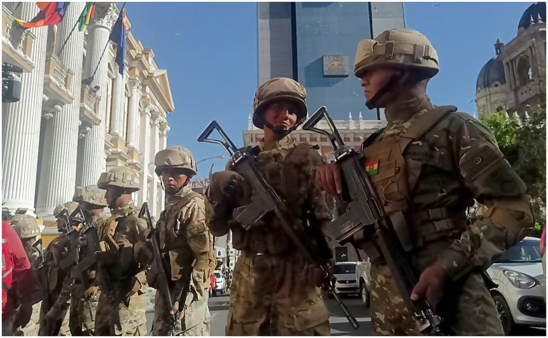 Denuncian posible 'golpe de Estado' en Bolivia. Foto: EFE