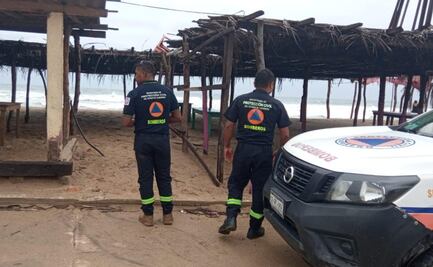 Suspenden clases presenciales en Acapulco por efectos de la tormenta tropical Kay 