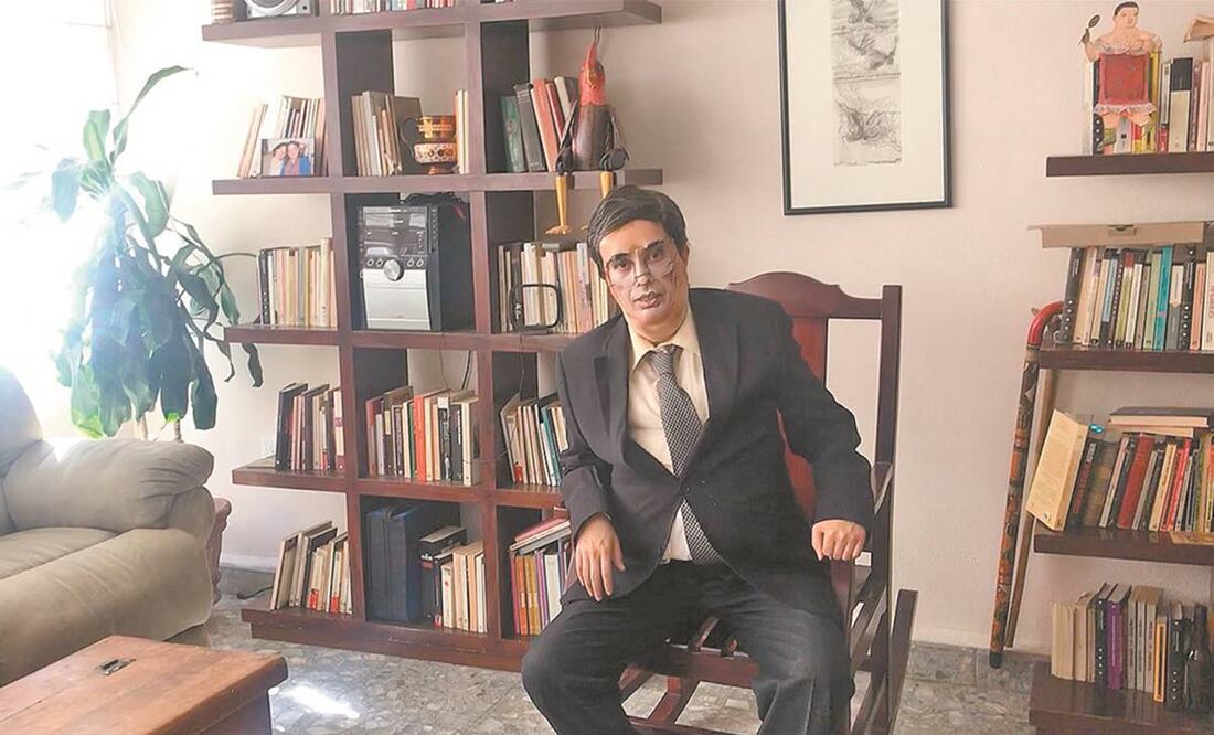 La actriz Cecilia Sotres interpreta al peculiar personaje de “Chelito Ebrart”. Foto: CORTESÍA