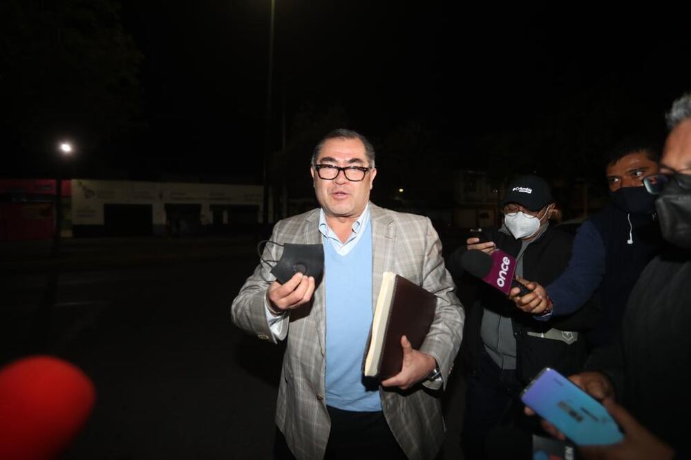 Abogado de Ancira, José Luis Castañeda. FOTO: Valente Rosas/EL UNIVERSAL