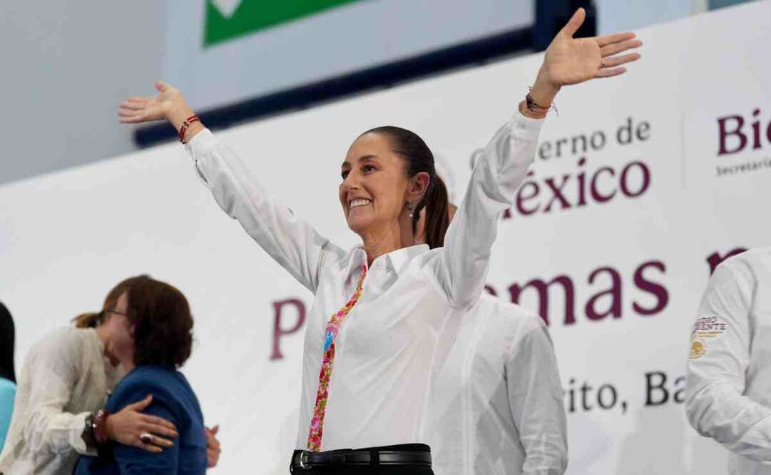 Claudia Sheinbaum en Baja California. Foto: Presidencia
