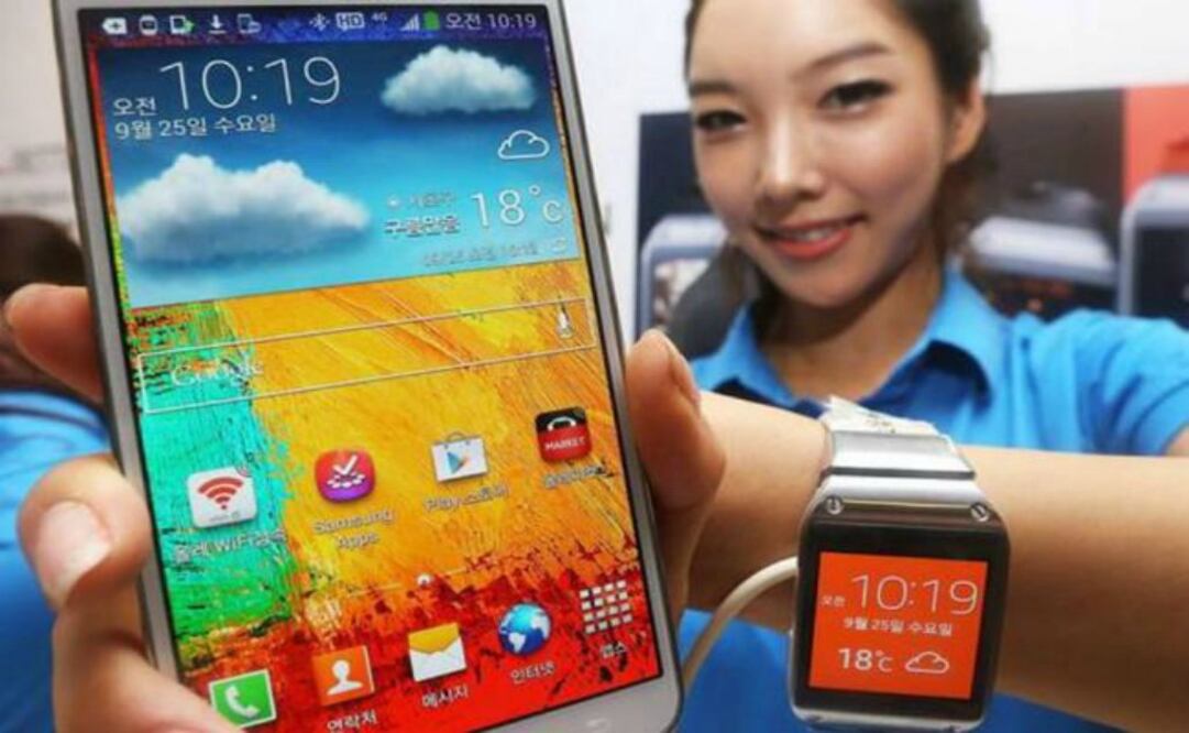 El buen rendimiento se atribuyó a las fuertes ventas de su modelo de gama alta, Galaxy Note 5