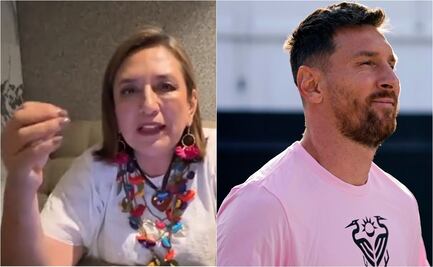Xóchitl Gálvez se olvida de la política y presume el partido de Messi ante Cruz Azul: "Ya jugó contra el mejor equipo"