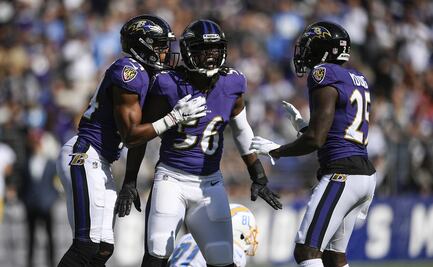 Los Ravens aplastan a los Chargers y llegan a cinco victorias consecutivas