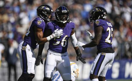 Los Ravens aplastan a los Chargers y llegan a cinco victorias consecutivas