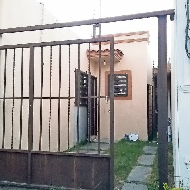 Contexto. La casa se ubica en la colonia Ex Hacienda San Francisco, donde han sido desalojadas 40% de las mil 800 familias que hace 13 años adquirieron viviendas. (ESPECIAL)