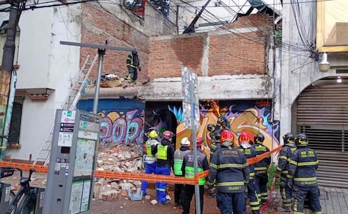Mexico City Building Partially Collapses; Woman Rescued