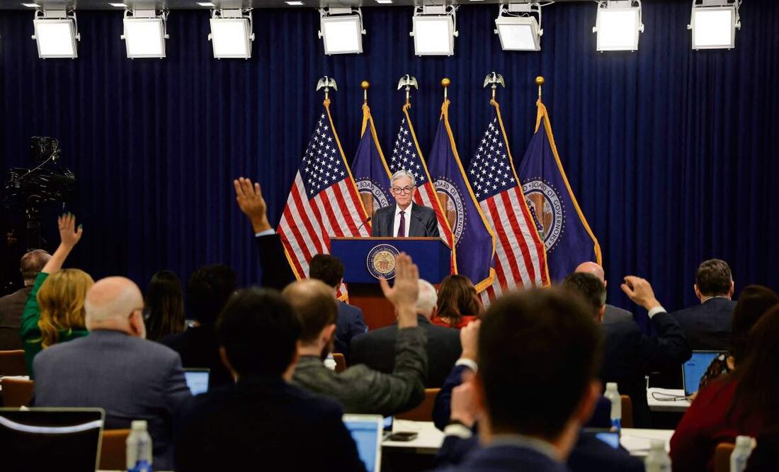 Jerome Powell, presidente de la Fed. (20/03/2025) Foto: AFP