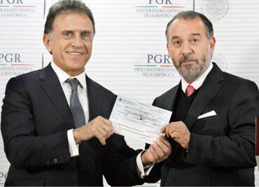 Attorney General returns US$7.8 million in funds embezzled by Javier Duarte