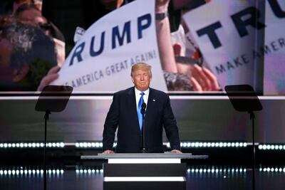 "No los decepcionaré", afirma Trump tras lograr nominación