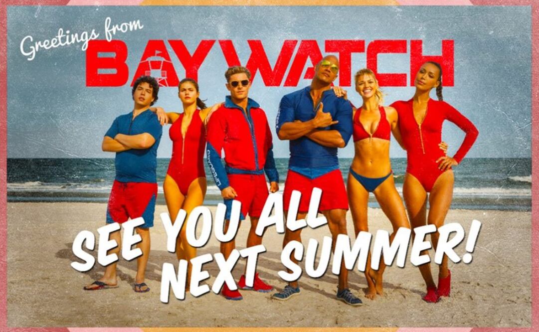 FOTO: Twitter @baywatchmovie