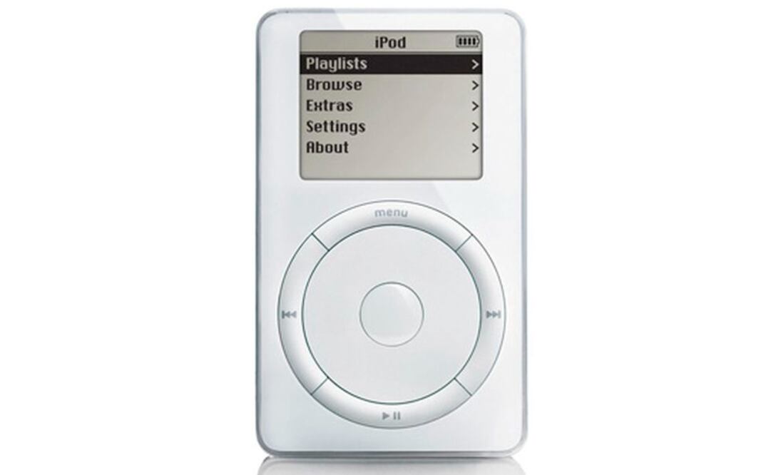 El primer iPod fue anunciado por Steve Jobs. 
