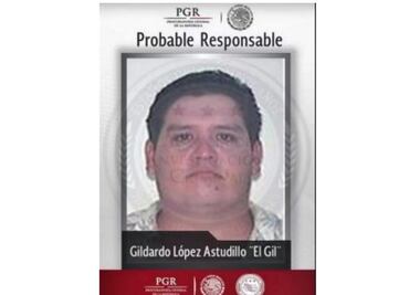 Dictan formal prisión a "El Gil" por delincuencia organizada