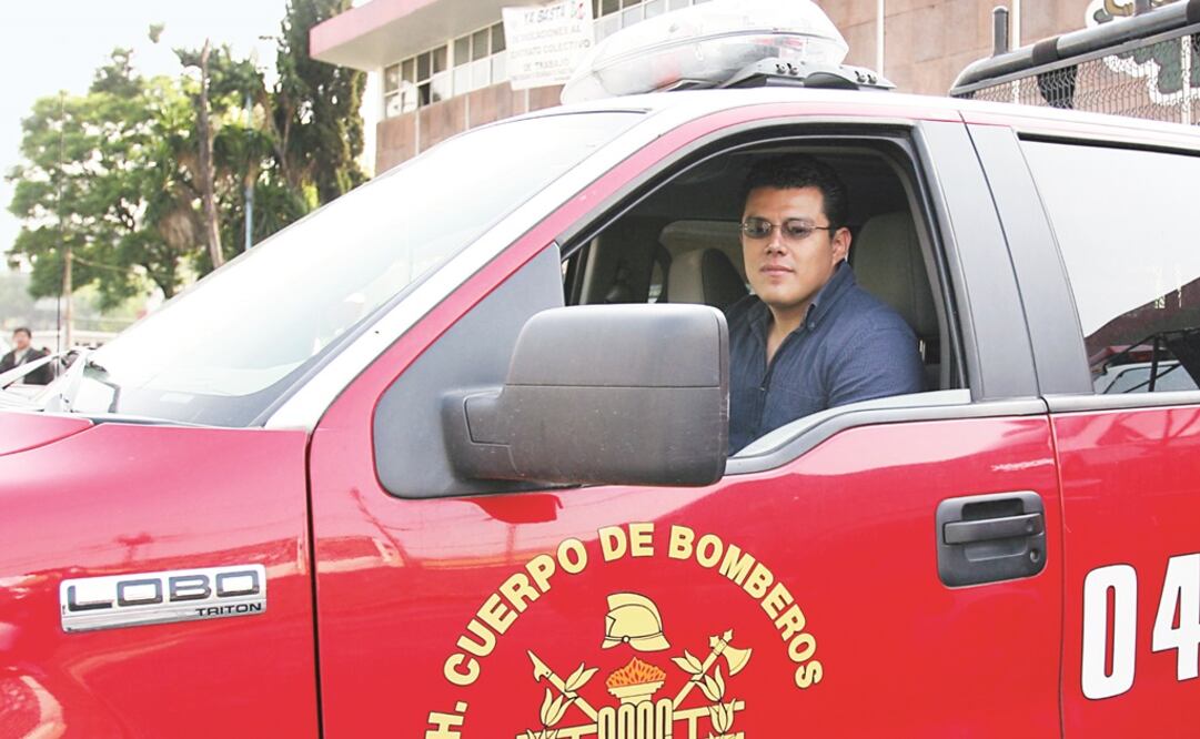 Ismael Figueroa, líder del Sindicato de Bomberos de la Ciudad de México. (Foto: Archivo/El Universal)