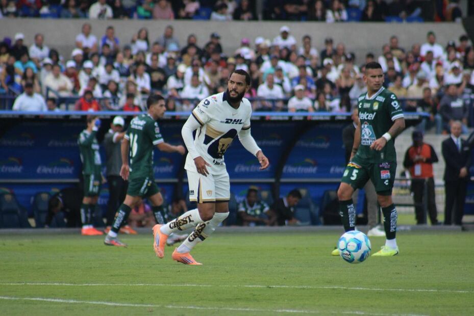 Pumas en el Estadio Olímpico Universitario, durante la Jornada 3 del Clausura 2026 contra León - Foto: Maritza Villagómez/EL GRÁFICO
