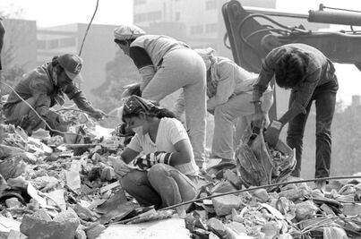 Terremoto de 1985: La sociedad organizada