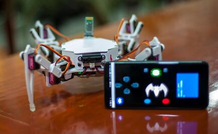 IPN crea robot arácnido para búsqueda de personas atrapadas en escombros