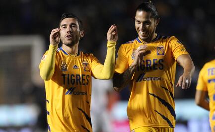 La acrobática celebración de Juan Pablo Vigón en el Volcán