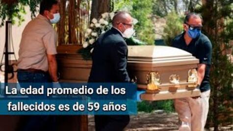 Mueren por Covid-19 más jóvenes que ancianos en México que en Europa