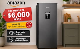 Amazon México remata refrigerador Hisense por menos de 6 mil pesos; no dejes pasar esta oferta