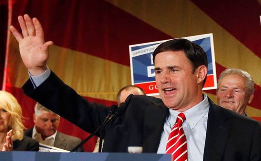 Arizona Governor Doug Ducey, will visit Mexico from June 17 to 19 . (Photo: Archive/EL UNIVERSAL )
