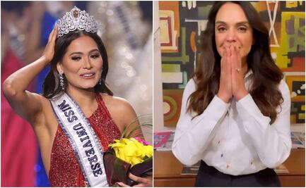 Lupita Jones felicita a Andrea Meza por su triunfo en Miss Universo 2021