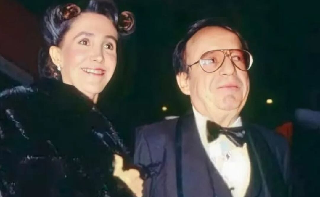 Florinda Meza y Roberto Gómez Bolaños. Foto: Instagram oficial.