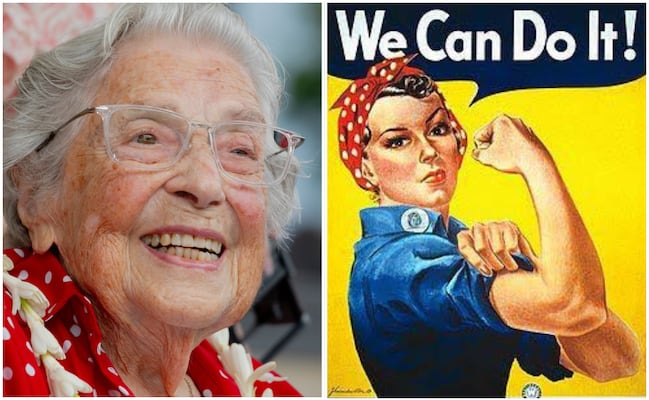 Muere Jeanne Gibson a los 100 años, una de las últimas sobrevivientes de "Rosie, la Remachadora"; ¿quién era?