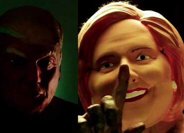 Donald Trump y Hillary Clinton aparecen en opening de American Horror Story: Cult